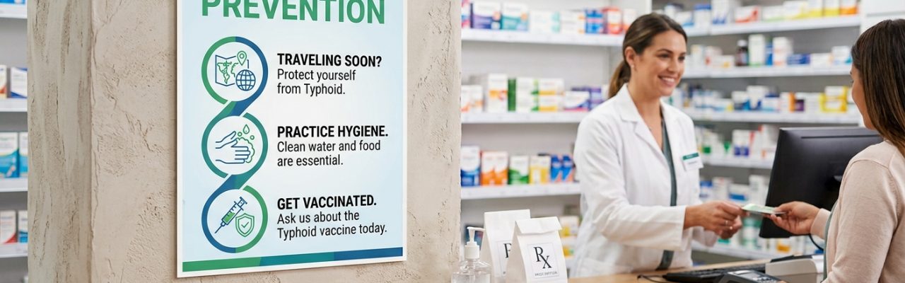 typhoid vaccine newton place